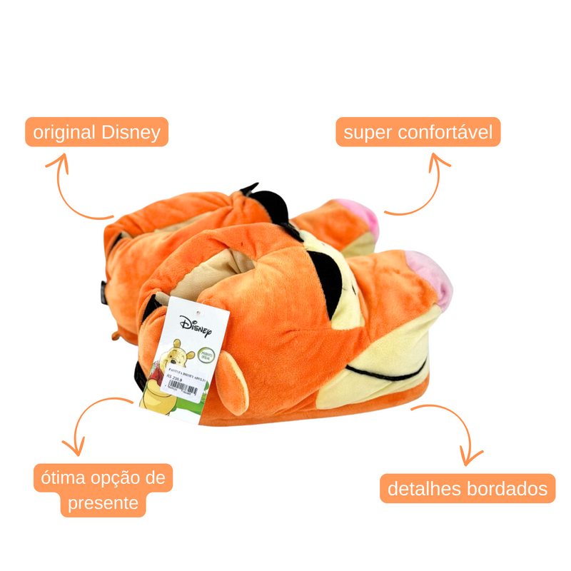 Pantufa Tigre Confortável