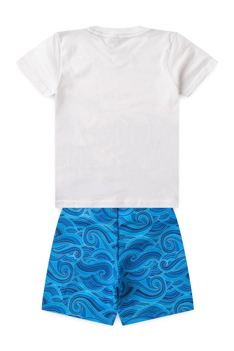Conjunto Infantil Masculino Pegar Onda